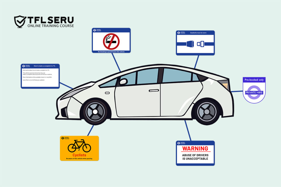 Private Hire Vehicle Signage - TFL SERU